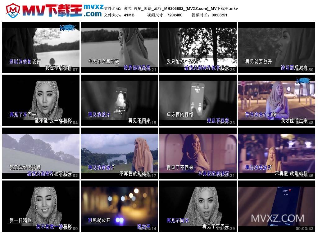 茜拉-再见_国语_流行_MB206802